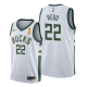 Men's Nike Milwaukee Bucks #22 Michael Redd 2021 NBA Finals Champions White Jersey