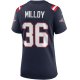 Women's New England Patriots Lawyer Milloy Nike Navy Game Retired Player Jersey