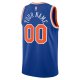 Unisex New York Knicks Nike Blue Swingman Custom Jersey - Icon Edition