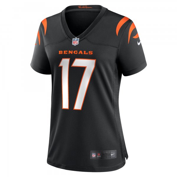 Women's Cincinnati Bengals Stanley Morgan Nike Black Player Game Jersey