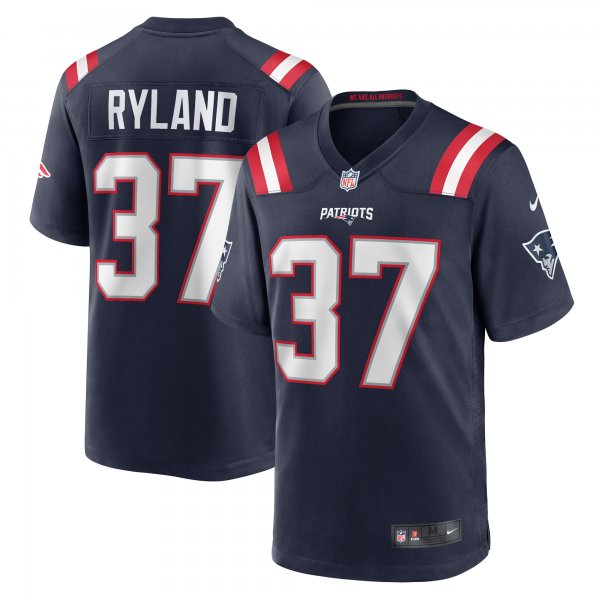 Men's New England Patriots Chad Ryland Nike  Navy Team Game Jersey