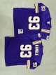 Men's #93 John Randle Minnesota Vikings Purple Jersey