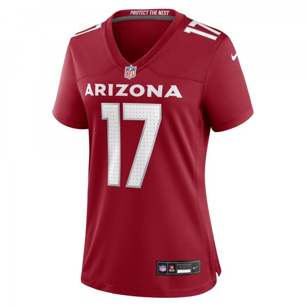 Women's Arizona Cardinals Kaden Davis Nike  Cardinal Team Game Jersey