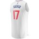 Youth LA Clippers PJ Tucker Fanatics White Fast Break Player Jersey - Association Edition