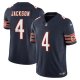 Men's Chicago Bears Eddie Jackson Nike Navy Vapor F.U.S.E. Limited Jersey