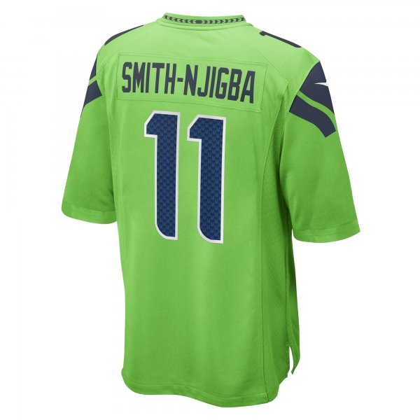 Men's Seattle Seahawks Jaxon Smith-Njigba Nike Neon Green  Game Jersey