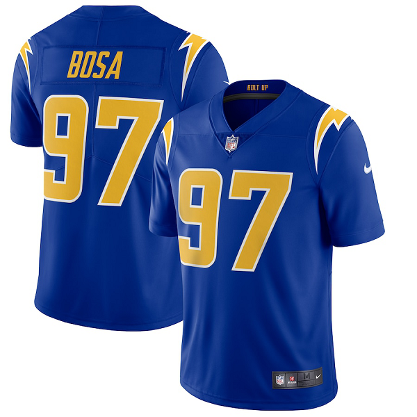 Men's Los Angeles Chargers #97 Joey Bosa Nike Royal 2nd Alternate Vapor Limited Jersey