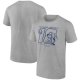 Men's Los Angeles Dodgers Yoshinobu Yamamoto Heather Gray Player Graphic T-Shirt