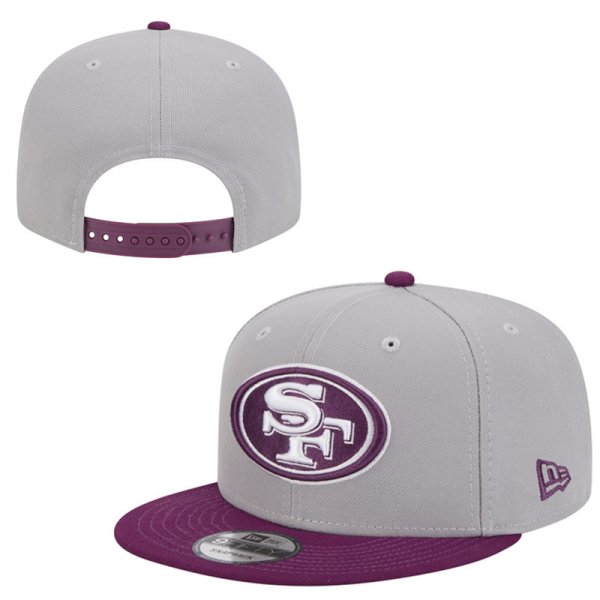 San Francisco 49ers Purple And Grey Cap