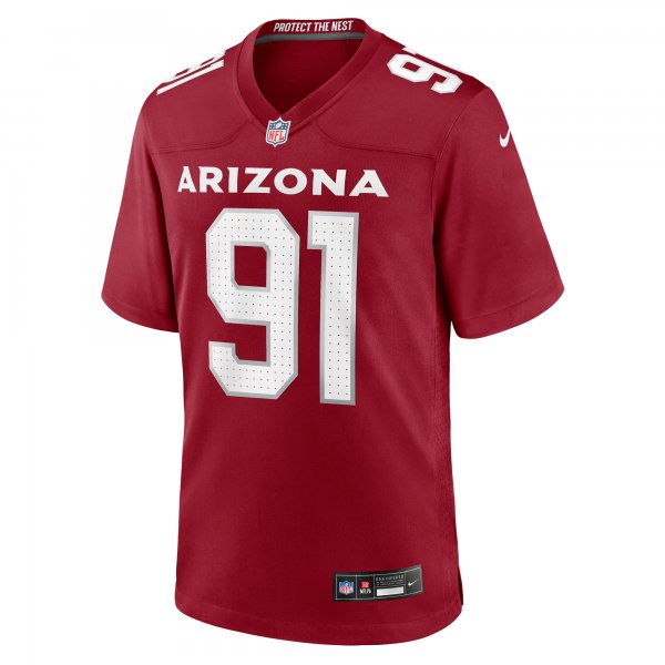 Men's Arizona Cardinals L.J. Collier Nike Cardinal Game Player Jersey